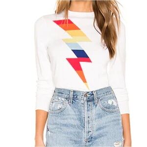 NWT 525 America Lighting Bolt Sweater